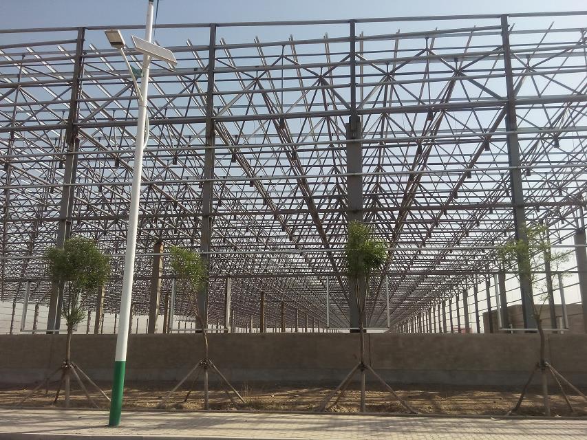 静安汽车工业厂房网架